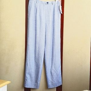 Vintage Pendleton Blue Wool Blend Lined Pants Size 12
